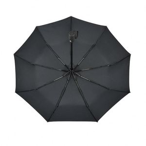 Parapluie promotionnel multicolore personnalisé avec logo, pliable en 3 sections, automatique, résistant à l'eau et aux intempéries, avec protection UV - Product Image 3