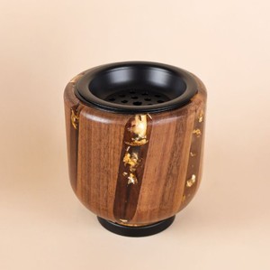 Luxury <b>Bakhoor</b> Burner Mabkhara Resin Wood <b>Oud</b> Incense Burner Arabic Majmar Modern Decorative Home Fragrance Holder - Product Image 3