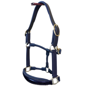 Arnés de cuero de alta calidad estilo anatómico para caballos, con hebilla de latón en oro rosa, equipo para caballos. - Product Image 1