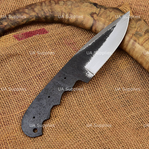 Cuchillos de Acero con Alto Contenido de Carbono de Alta Calidad, Hojas en Blanco con Punta Caída y Mango de Madera, Venta al por Mayor, Cuchillos Bushcraft Personalizados, Directo de Fábrica - Product Image 3