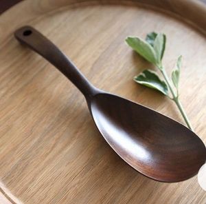 Hot Sale & High Quality <b>Round</b> Soup Spoons Korean Soup Spoon Tea Coffee Wooden Spoon Giveaways Discounted Price - Product Image 1