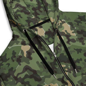 เสื้อฮู้ดลายพรางสำหรับผู้ชาย เสื้อฮู้ดออกกำลังกายฤดูหนาว ระบายอากาศได้ดี น้ำหนักเบา เสื้อฮู้ดแบบสวมหัวและเสื้อสเวตเชิ้ตผ้าคอตตอนผสม - Product Image 5