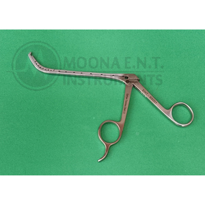 Instrumento de Endoscopia Nasal ENT-65001, Pinza para Senos Frontales Rongeur 65 °   Eje en ángulo ascendente de 2 x 2,5 mm con certificación CE ISO13485 - Product Image 2