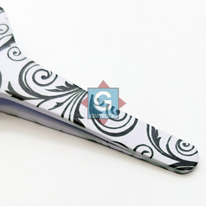 Pince à épiler pour sourcils en acier inoxydable de haute qualité, design personnalisé, avec pointe inclinée pour l'épilation des sourcils - Product Image 6