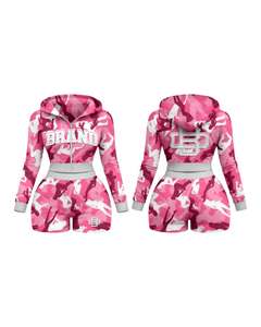 Ensemble de vêtements de sport sans couture pour femmes, grande taille, couleur unie, pour la gym, le fitness, l'entraînement et le yoga, 100% coton - Product Image 6