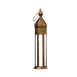 Lanternes dorées de style nouveau, très vendues, pour la maison, le jardin, Noël, porte-bougies décoratifs et lanternes, taille et forme personnalisées - Product Image 4