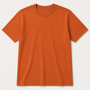 <b>Blue</b> Cotton <b>Men</b> T Shirt Crew Neck Short Sleeve Tee Custom Logo Casual Wear - Product Image 2