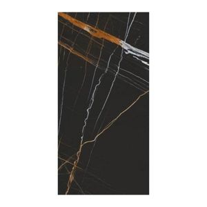 Golden Vein Black 600x1200mm High Glossy Porcelain Floor <b>Wall</b> Tiles Multi Colour Vein Black Porcelain Tiles Artistic Multi Vein - Product Image 5