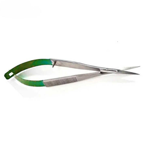 Factory Price Curved Sharp Stainless Steel Precision Steel Handle Ergonomic Spring <b>Scissors</b> <b>Nail</b> Cuticle Trimmer Manicure - Product Image 3