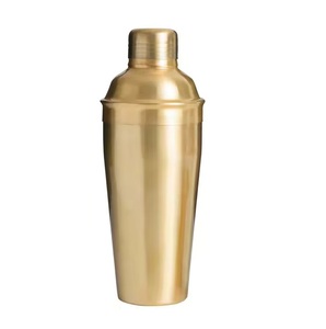 Shaker à cocktails classique en métal, finition cuivre, pour mélanger les boissons, le vin et la bière, accessoires de bar en promotion - Product Image 6