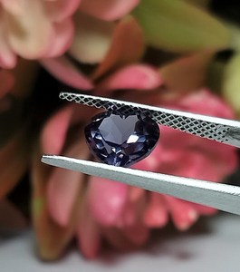 Alexandrite naturelle taille cœur, pierre précieuse lâche certifiée IGI, effet lumineux, haute qualité pour bijoux, bague, pendentif, vente en gros - Product Image 6