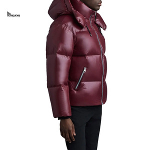 Veste matelassée unisexe pour le printemps, épaisseur standard, à capuche, imperméable, écologique, séchage rapide, fournisseur en gros OEM personnalisé - Product Image 5