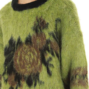 Pull en tricot VIBE SEWN pour femme en polyester/coton, OEM, haute qualité, anti-boulochage, séchage rapide, décontracté, respirant, hiver - Product Image 6
