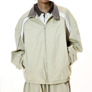 High Quality <b>Lightweight</b> Casual <b>Jacket</b> for Men Zipper Windbreaker Streetwear Track <b>Jacket</b> Breathable Fabric <b>jacket</b> for men - Product Image 1