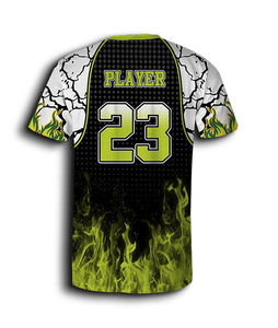 Maillot de baseball sublimé unisexe de qualité supérieure avec logo personnalisé et compression du nom de l'équipe Nouveaux vêtements de sport avec ensembles de taille plus Style - Product Image 2