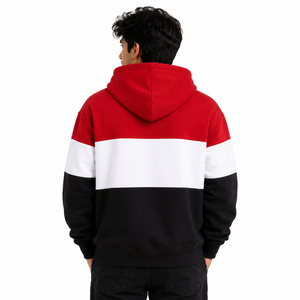 Sweat-shirts modernes pour hommes, 100% coton, coupe ample, streetwear d'hiver, pull-over contemporain en polaire, chaud, OEM B2B USA - Product Image 3