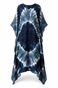Solid Floor-Length Bohemian <b>Kaftan</b> Dress for Women Eco-Friendly Linen/Cotton Modern Fit Breathable <b>Summer</b> Beach Cover-Up - Product Image 3