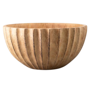 Cuenco decorativo de madera para regalo, para ensalada, frutas, postres, decoración de interiores, organizador de mesa, para cocina - Product Image 6