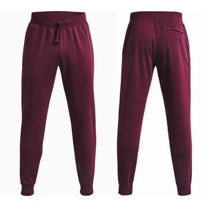 Breathable Unisex Track <b>Trouser</b> Polyester Cotton Quick Dry Anti Pilling Knitted <b>Elastic</b> <b>Waist</b> Sweatpants OEM Supplier - Product Image 3