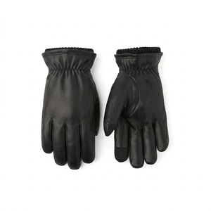 Meilleures ventes : Gants en cuir personnalisés OEM pour la vente en gros, couleur unie, unisexes, pour l'extérieur - Product Image 3