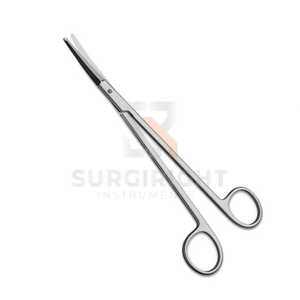 Tijeras para amígdalas Boettcher, acero inoxidable alemán, instrumento quirúrgico ORL, rectas y curvas, reutilizables, CE ISO, de Blush Surgical - Product Image 2
