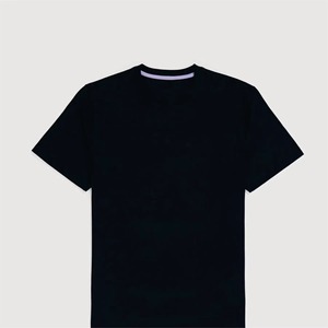เสื้อยืดลำลองผู้ชายแขนสั้นทรงปกติ ผ้าฝ้าย 100% ระบายอากาศได้ดี เป็นมิตรกับสิ่งแวดล้อม พร้อมปักโลโก้ รับผลิตแบบ OEM ODM ขายส่ง - Product Image 1