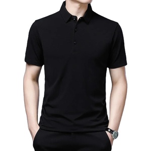 Nuevos polos de color sólido para hombre, camisetas casuales de manga corta con solapa de verano para hombre - Product Image 3