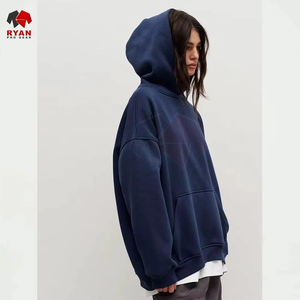 Services OEM et ODM, sweats à capuche anti-boulochage, respirants, pour femme, couleur personnalisée, grandes tailles - Product Image 2