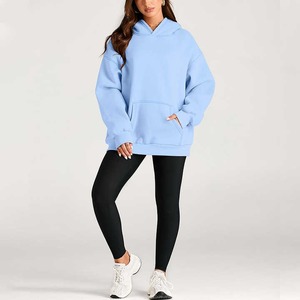 Sweat à capuche pour homme en coton 100% uni pour l'hiver avec poche, logo personnalisé, respirant et écologique, style décontracté - Product Image 5