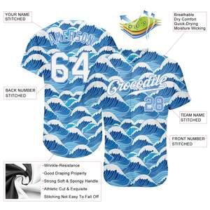 Exclusiva Camiseta de Béisbol con el Mejor Diseño, Cierre de Botones, Transpirable, Ropa Deportiva Personalizada con Logotipo, Nombre y Número del Equipo - Product Image 3