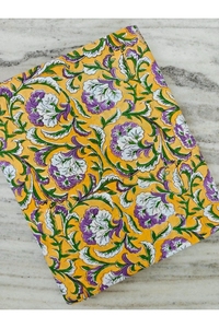 Pure Cotton Fabric Hand <b>Block</b> <b>Printed</b> with Natural Vegetable Dye Lightweight Soft for Womens Dresses Covers by Yard - Product Image 5