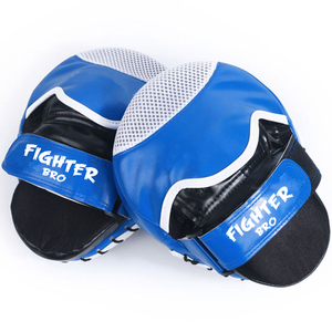 Boxing Punch Pads Wholesale Factory Deal Focus Mitts Training Gear Kickboxing Hook And Jab Synthetic Leather Custom Size - Product Image 6