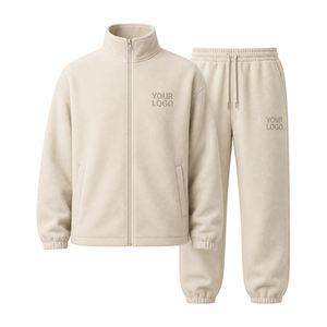 Conjunto de Chándal de Forro Polar para Hombre de Marca Personalizada, Ropa Deportiva de Invierno, Etiqueta Privada, Proveedor Mayorista OEM ODM - Product Image 6