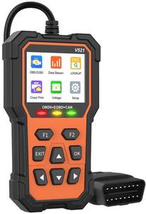 Rinku Motors RG BS6 Câble de numérisation de vélo pour Hero avec V521 OBD2 Scanner Outil de diagnostic de moto professionnel et lecteur OBD - Product Image 3