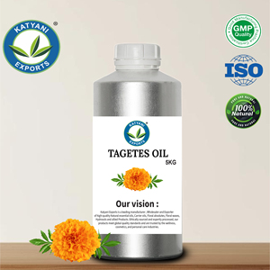 Pure & Natural Tagetes Essential Oil (Tagetes minuta) Steam distilled Aromatherapy & Cosmetics Formulation Oil In India - Product Image 5