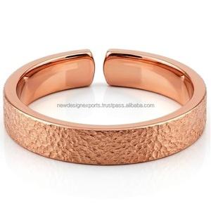 เครื่องประดับทองแดงแท้แบบขายส่ง • สายแบบด้านเคลือบสีด้านสำหรับทุกเพศ - Product Image 2