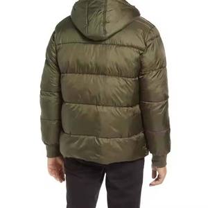 Chaqueta Acolchada Gris para Hombre con Cuello Alto, Cierre Frontal, Casual, Resistente al Viento, para Invierno, con Relleno de Poliéster, Secado Rápido y Transpirable - Product Image 6