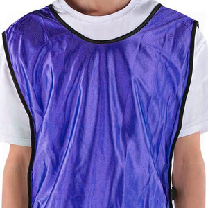 Unique Design Football <b>Bibs</b> OEM Service Available Custom Lightweight Waterproof Breathable Windproof Sleeveless Soccer <b>Training</b> - Product Image 4