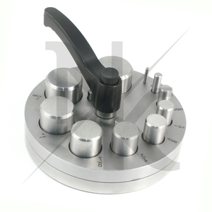High Quality 10 Piece Heavy Duty Stainless Steel Circular Disc Cutter Punching Set Jewelry Craft <b>Tools</b> - Product Image 4