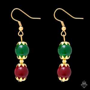 PRAO Premium Quality <b>Antique</b> Ethnic <b>Gold</b> Jewelry Set Includes Necklace and Earrings - Product Image 4