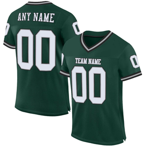 Maillot de football américain personnalisé grande taille à manches courtes respirant – Nouveautés pour hommes et femmes avec logo imprimé - Product Image 3
