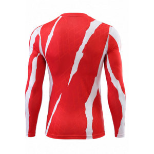 Camisetas de Compresión Personalizadas para Hombre, Manga Larga, Poliéster/Algodón de Alta Calidad, Transpirables y de Secado Rápido - Product Image 3