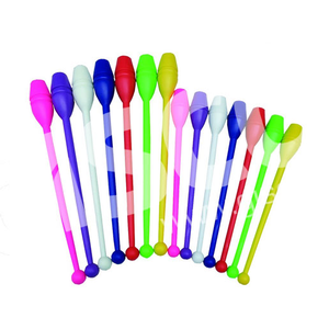 Oferta Especial: Bastones de Gimnasia Rítmica de Plástico Marca GISCO/CUSTOM, 36/44 cm, Equipo de Entrenamiento para Danza y Malabares - Product Image 3