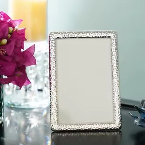 Luxury Design Metal Glass Photo <b>Frame</b> Wall Hanging <b>Picture</b> Holder Stylish Home Interior Decoration - Product Image 6