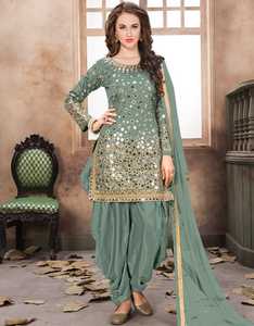 Vestidos Punjabi al por Mayor, Ropa India y Pakistaní, Vestido Corto Kurti, Vestidos Anarkali, Tallas y Colores Personalizados, para Bodas y Fiestas - Product Image 2