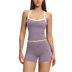 High Quality Women's <b>Sets</b> Versatile Vintage Wear Moisture Control Anti Wrinkle Daily Sportswear Breathable Women's 2 Piece <b>Sets</b> - Product Image 2