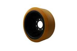 Nieuwe OEM-onderdelen Linde heftruck onderdelen 343x135-80 mm 7 gaten Linde onderdeel 9815054219 Duurzaam massief polyurethaan aandrijf- en tractiewiel - Product Image 2