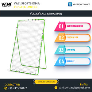 Meilleures ventes : Rebondeur de volley-ball en acier, portable, durable, pour intérieur et extérieur, 4x7 pieds, angles réglables, qualité supérieure, personnalisable - Product Image 4