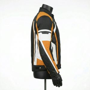 Latest Style Motorbike <b>Motorcycle</b> Racing Sport Genuine Leather Motorbike <b>Jacket</b> for Men with Thermal Lining - Product Image 3