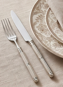 Ensemble de couverts en argent de qualité supérieure, élégants ustensiles de table en acier inoxydable pour la cuisine, la salle à manger, vaisselle de luxe, articles essentiels élégants pour la maison - Product Image 3